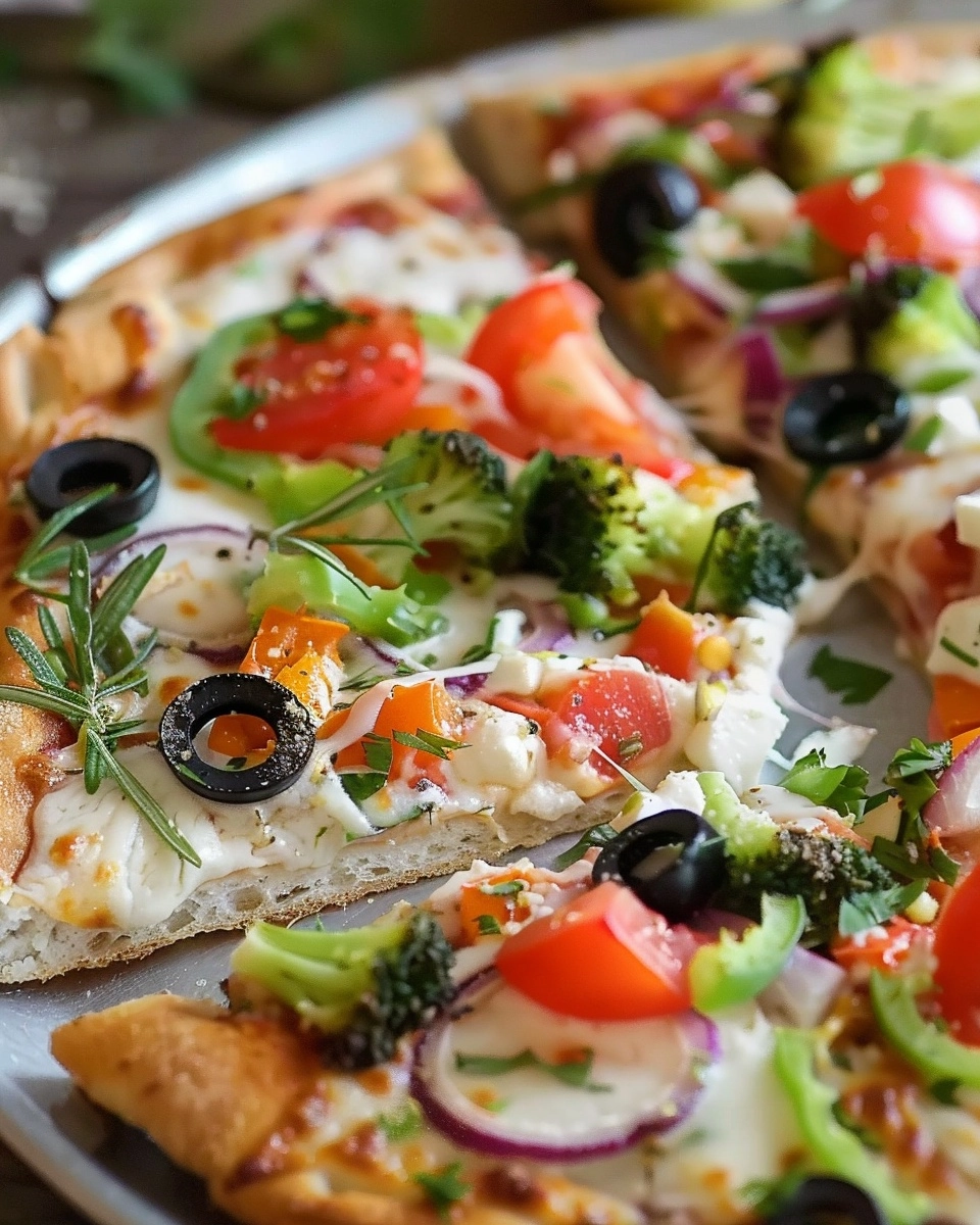 Veggie Pizza Recipe - Recipe Image