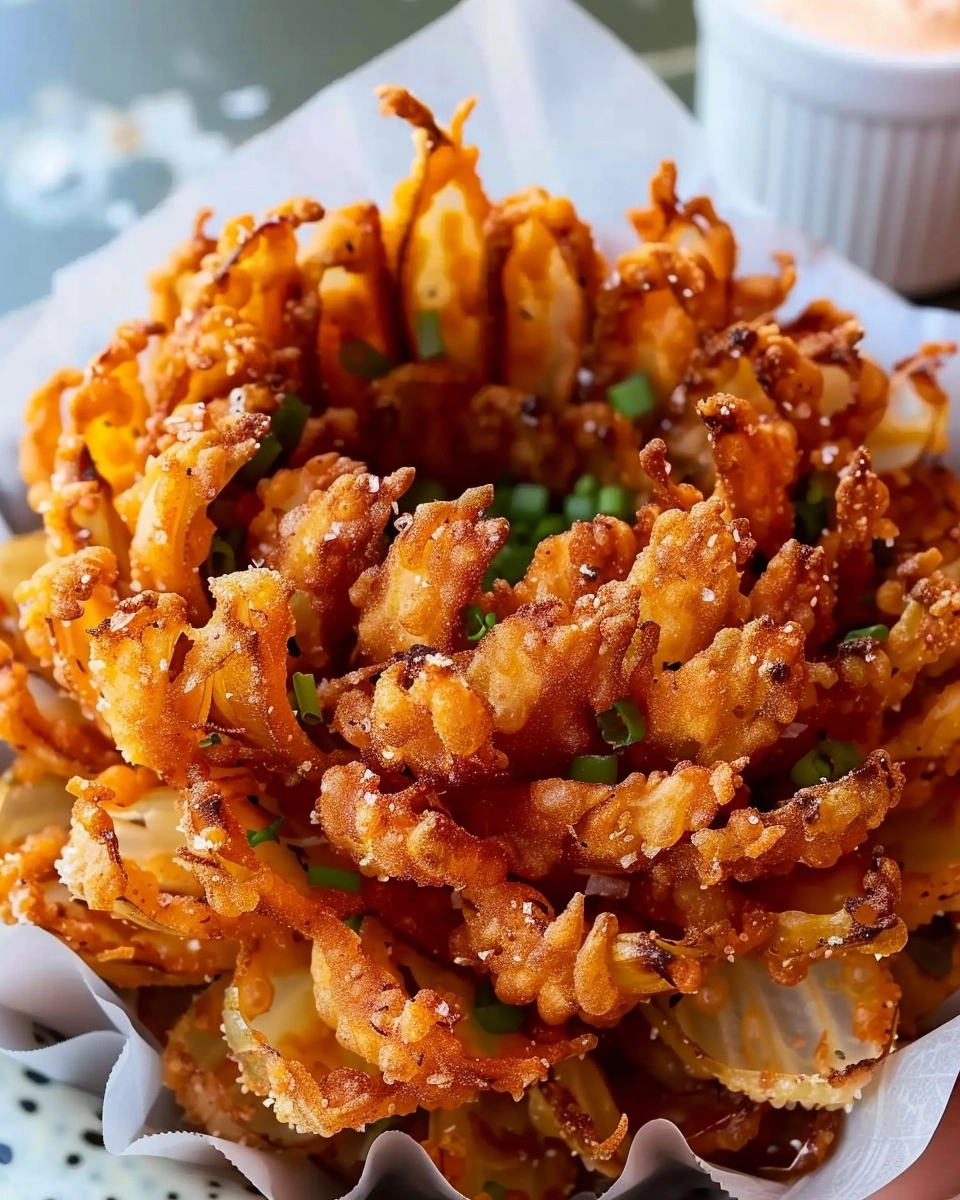 Crispy Bloomin' Onion Recipe - Recipe Image