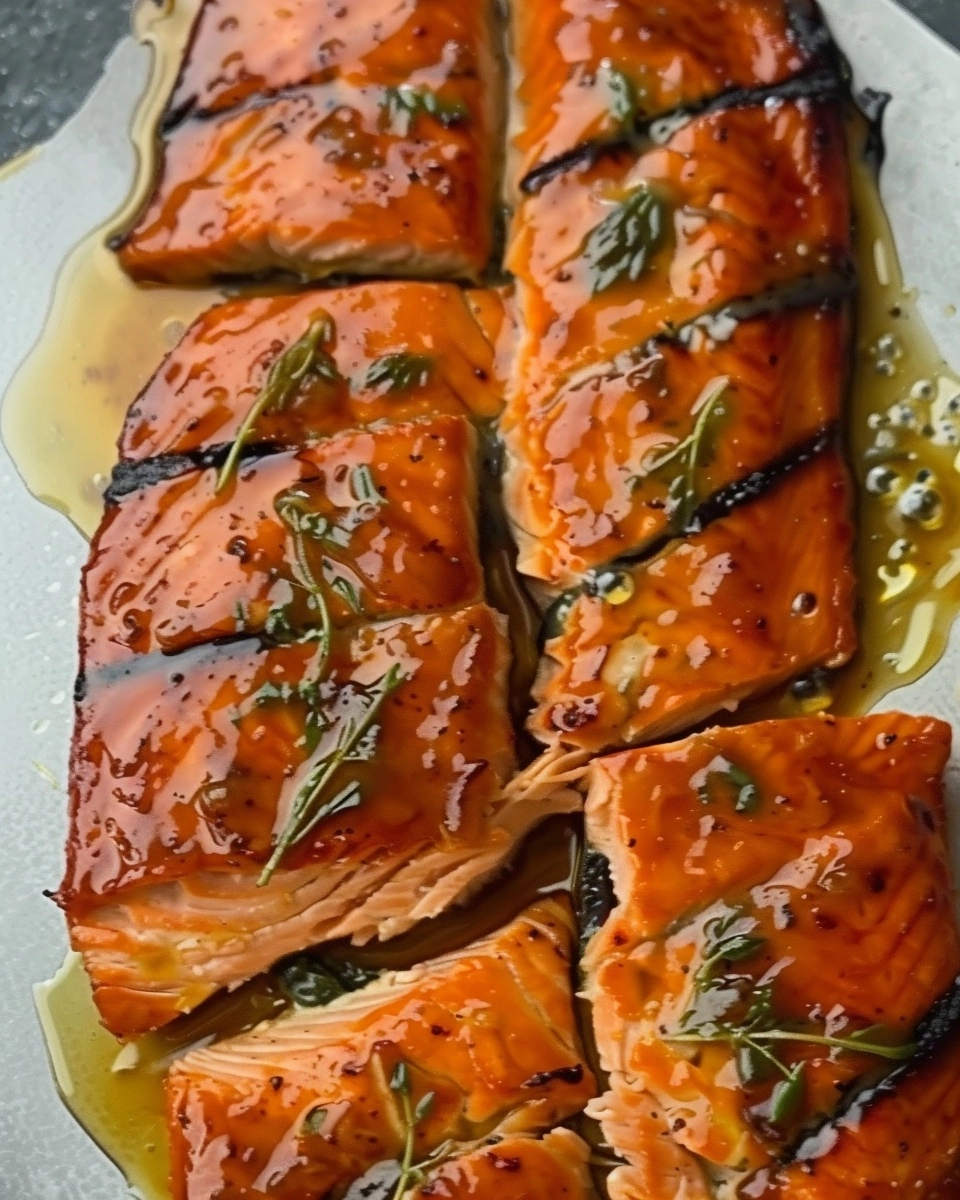 BBQ Candied Salmon Recipe - Recipe Image