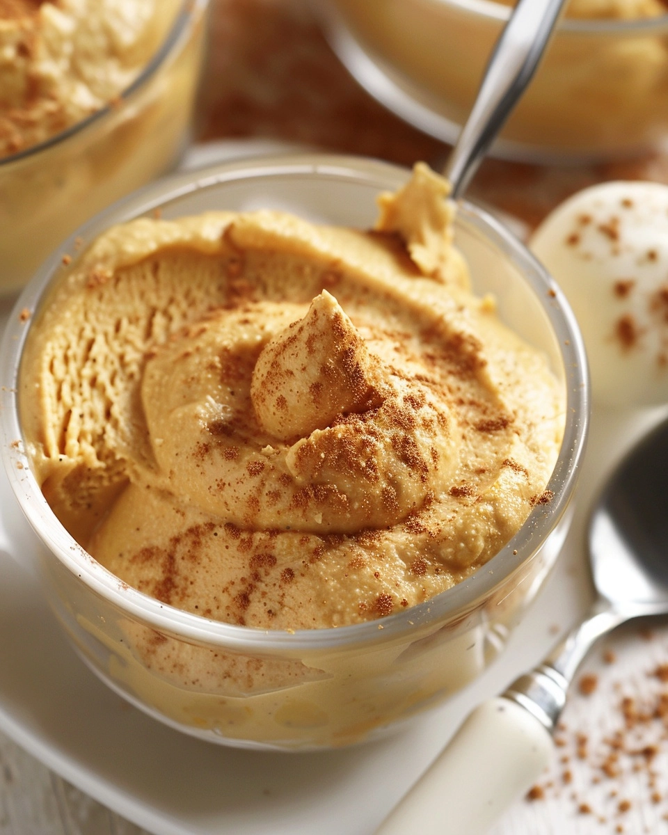 Easy 4-Ingredient Pumpkin Mousse Dessert Recipe - Recipe Image