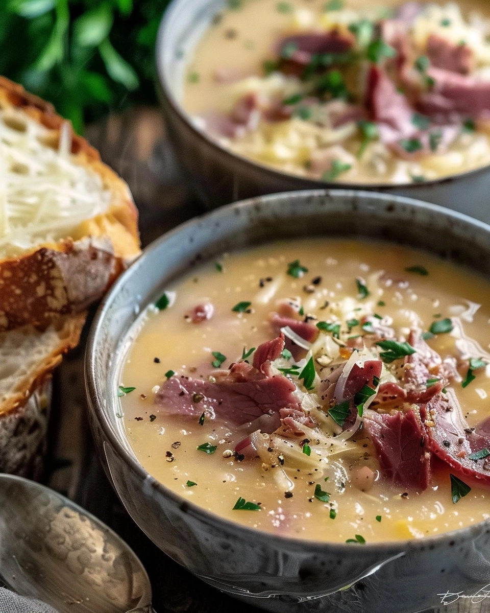 Creamy Reuben Soup Recipe - Recipe Image