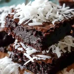 Tropical Coconut Brownies Recipe