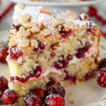 Almond Cranberry Cake Recipe