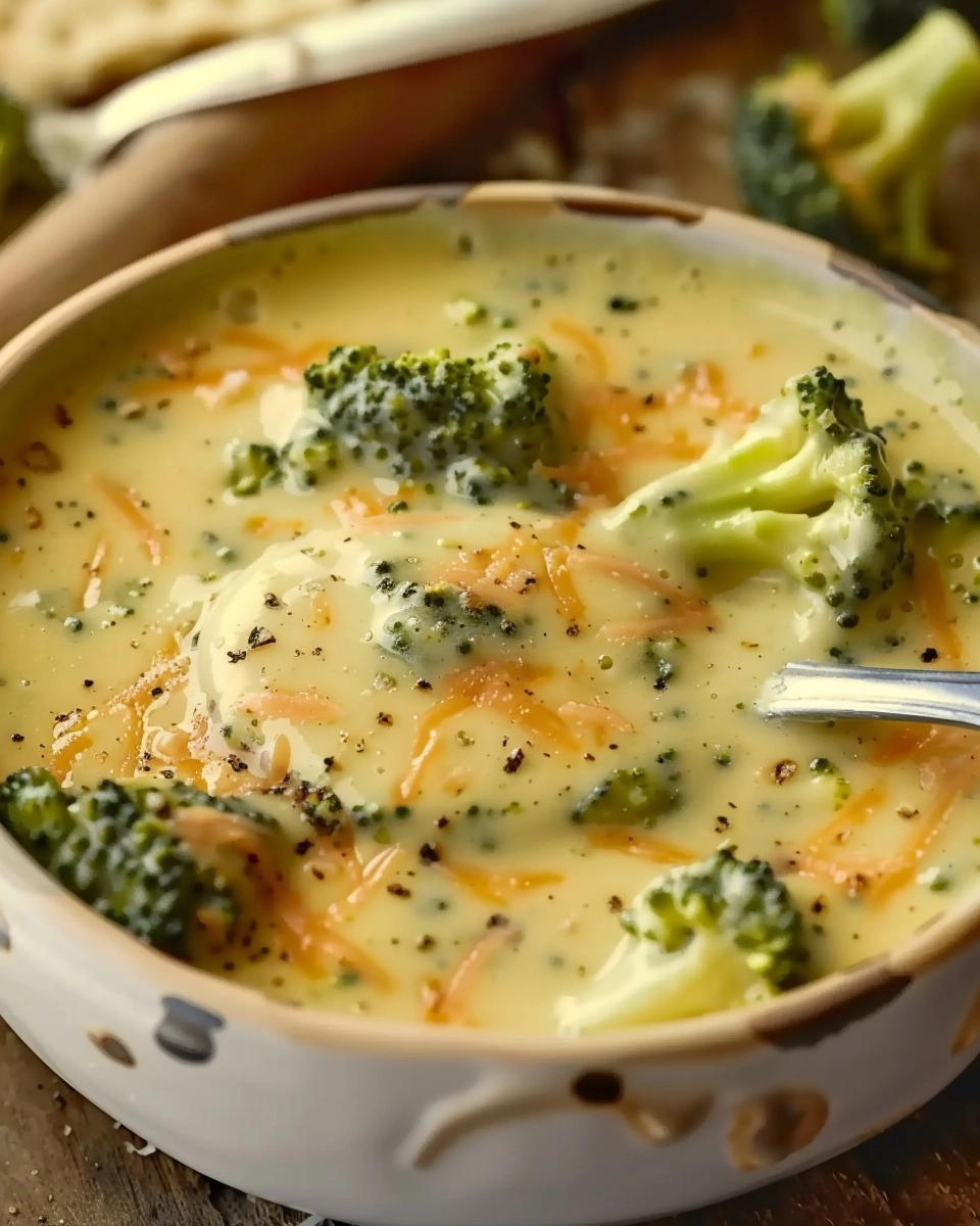 Smoked Gouda Broccoli Soup Recipe - Recipe Image