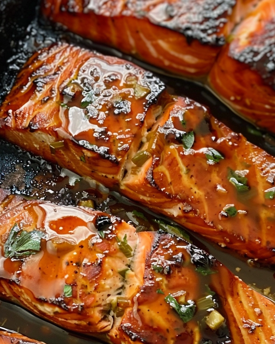 BBQ Candied Salmon Recipe - Recipe Image
