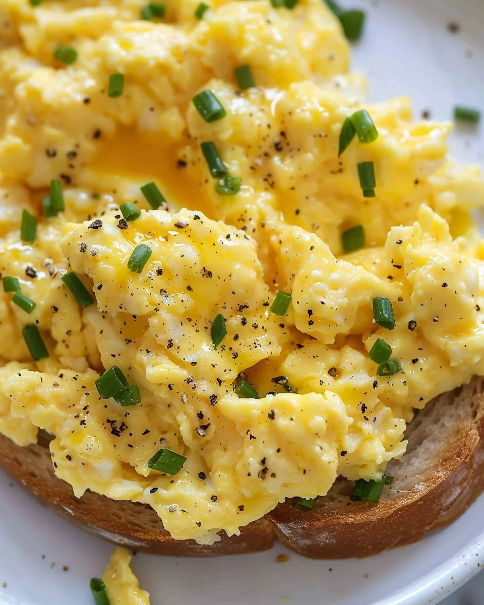 Buttery Soft Breakfast Scrambled Eggs Recipe