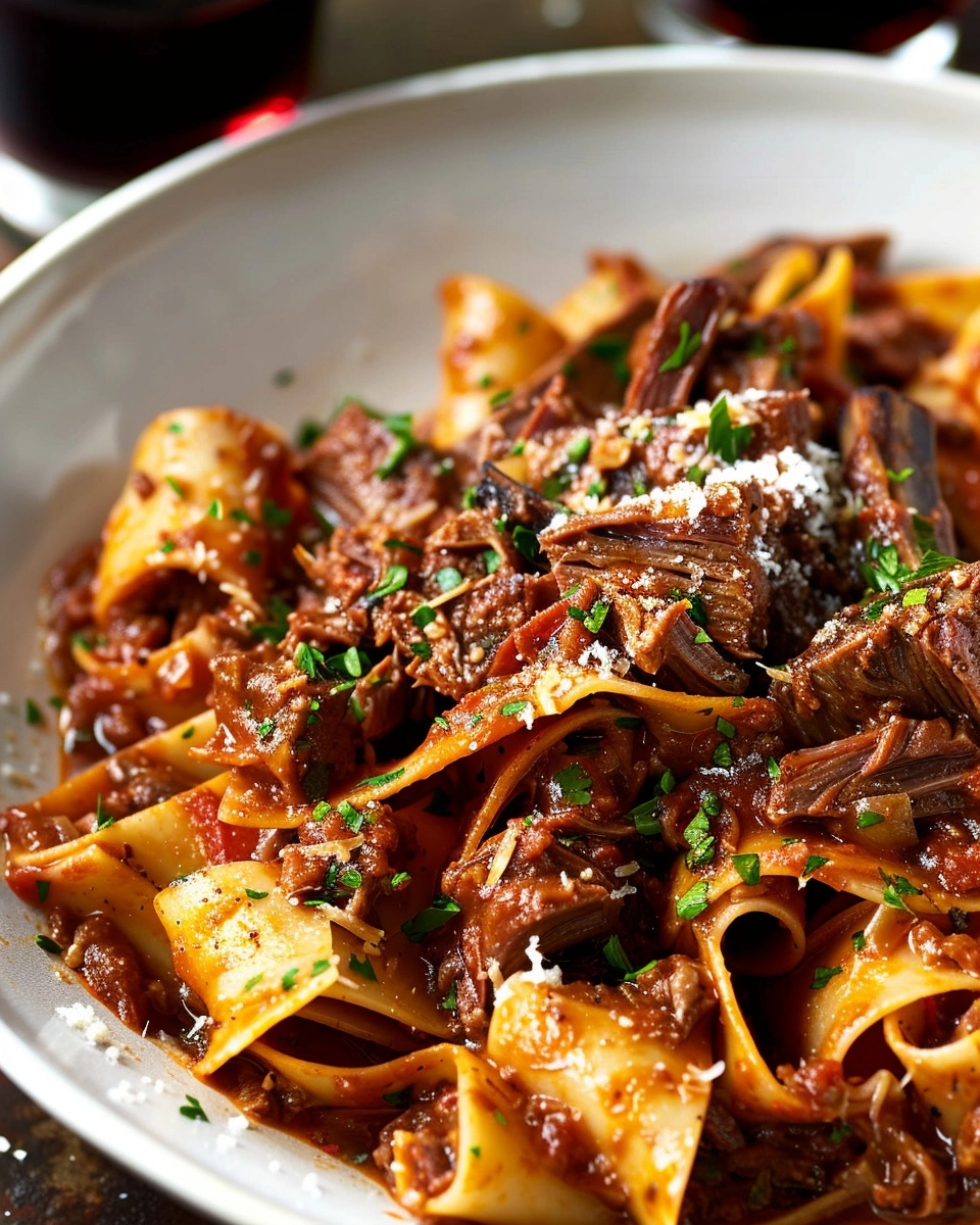 Slowly Braised Short Rib Ragu Recipe - Recipe Image