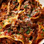 Slowly Braised Lamb Ragu Recipe