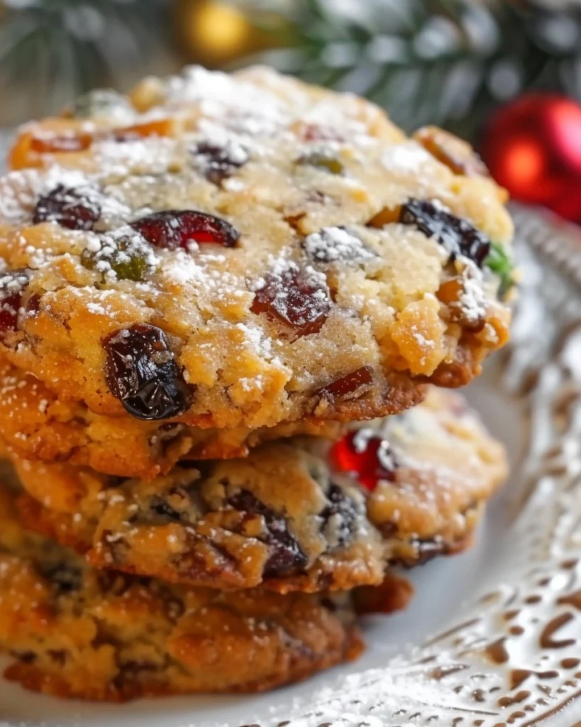 Fruitcake Cookies Recipe