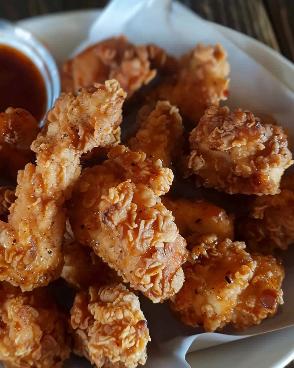 Crispy Popcorn Chicken Recipe - Recipe Image