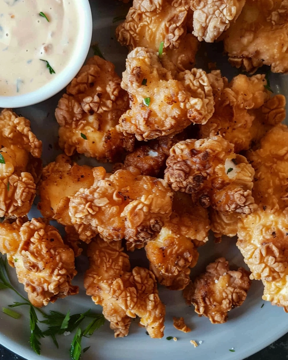 Crispy Popcorn Chicken Recipe - Recipe Image