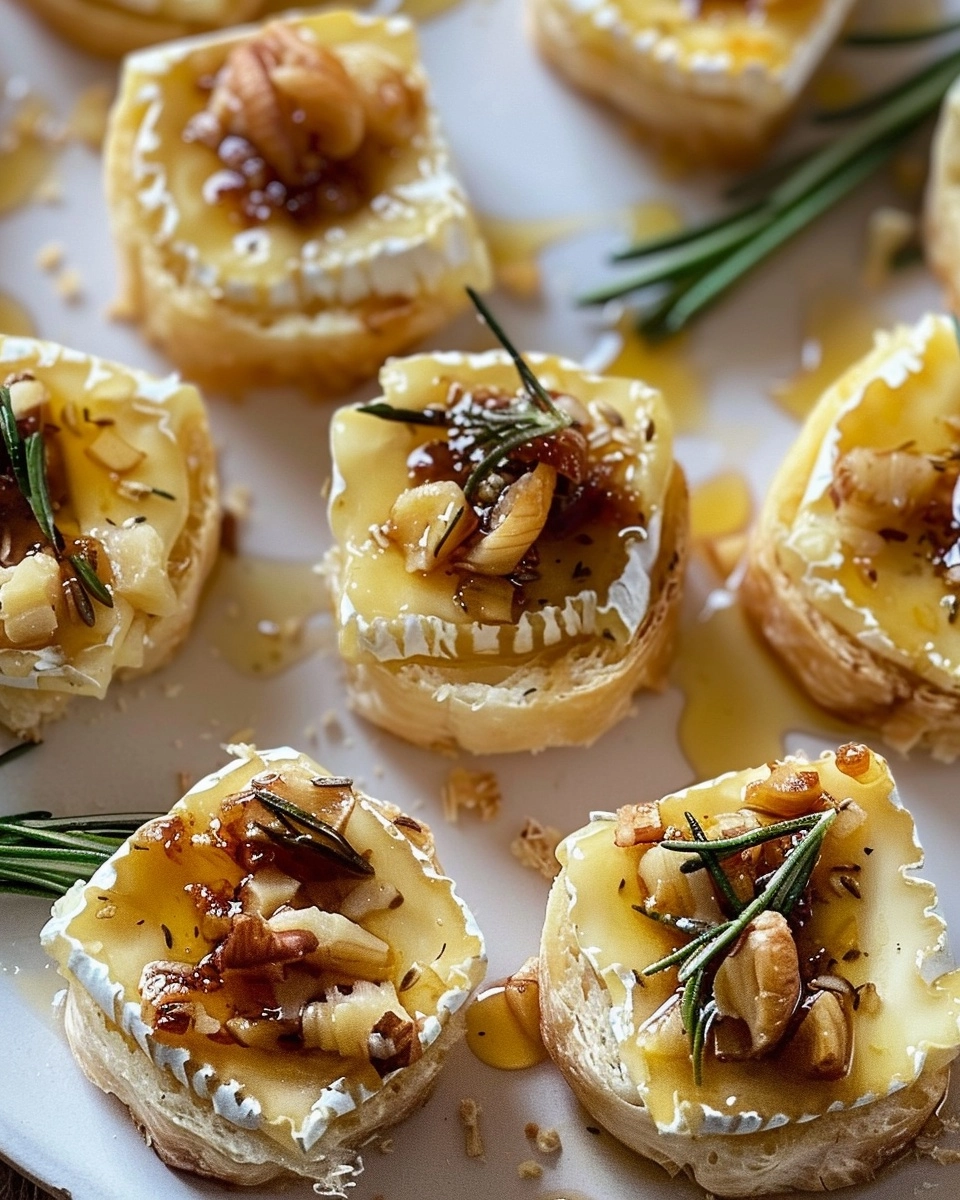 Mini Brie Bites Recipe - Recipe Image