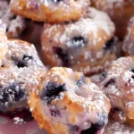 Baked Blueberry Fritter Bites Recipe