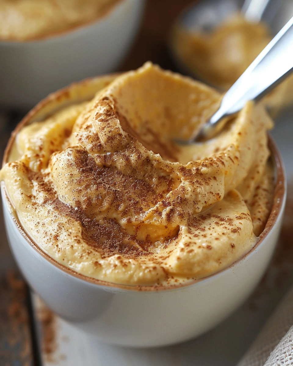 Easy 4-Ingredient Pumpkin Mousse Dessert Recipe - Recipe Image