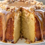 Salted Caramel Kentucky Butter Cake with Bourbon Recipe