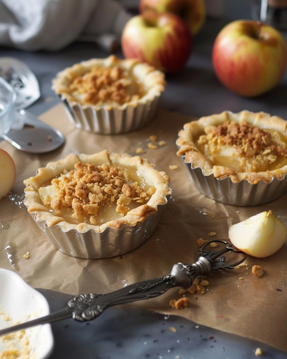 Apple Crisp Tartelettes Recipe - Recipe Image