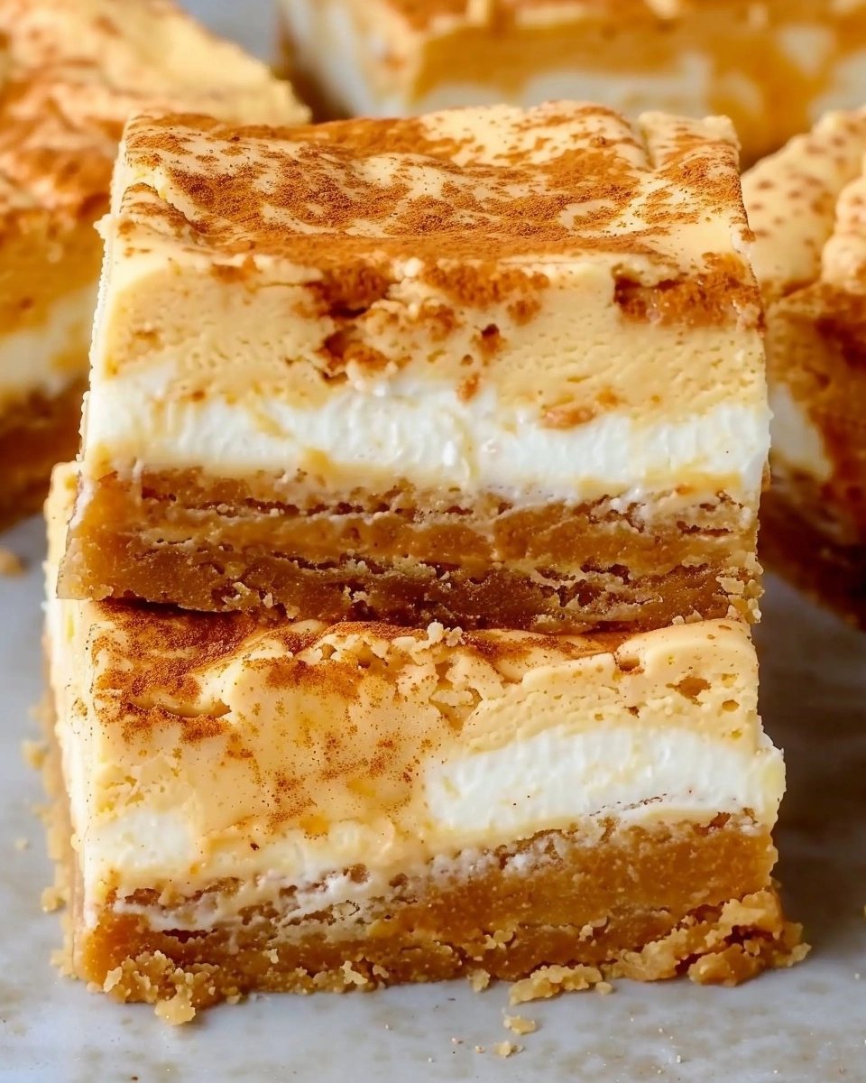 Pumpkin Cheesecake Bars Recipe