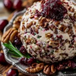 Cranberry Pecan Cheese Ball Recipe