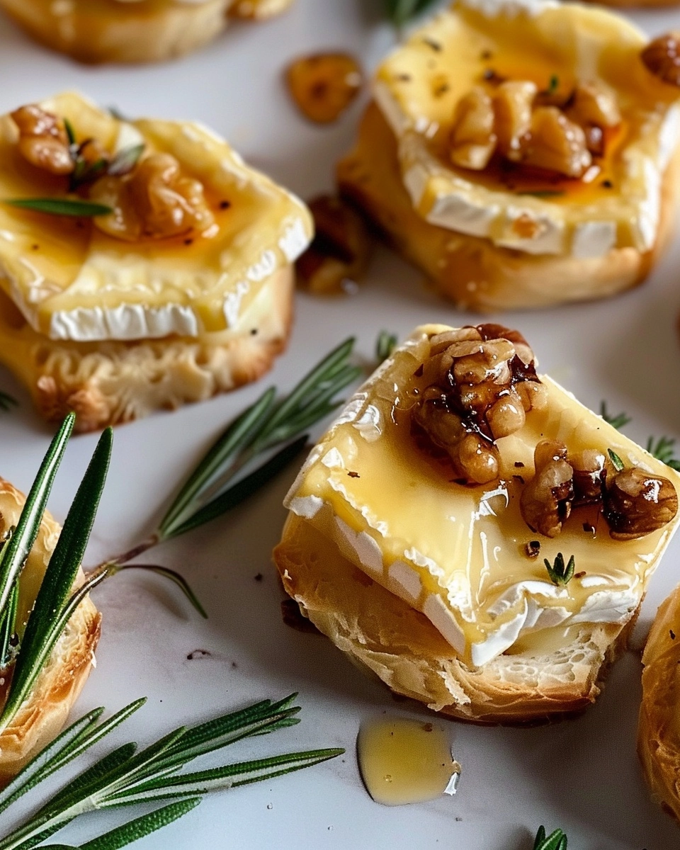Mini Brie Bites Recipe - Recipe Image