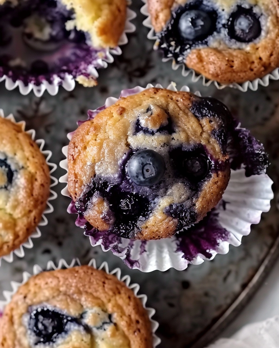Lemon-Blueberry Muffins Recipe - Recipe Image