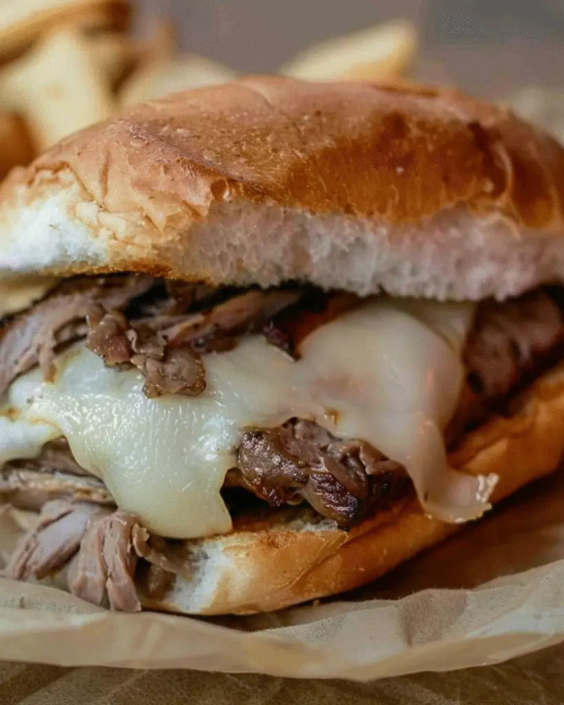 Crockpot French Dip Sandwiches Recipe