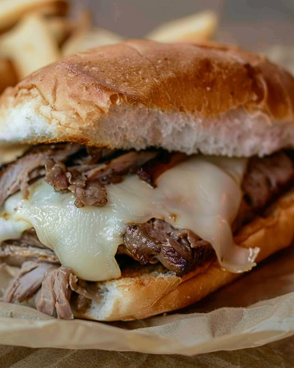 Crockpot French Dip Sandwiches Recipe