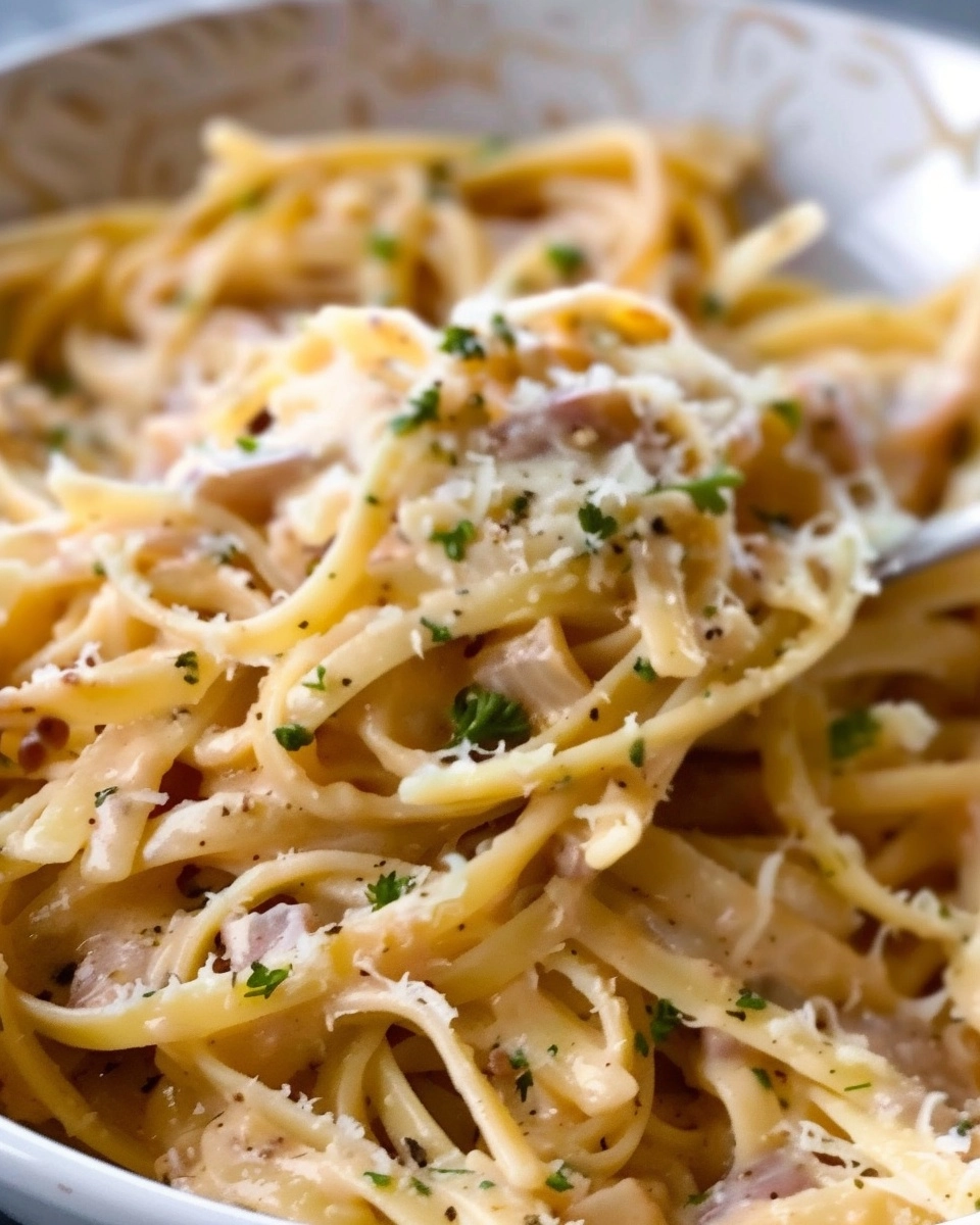 Creamy Caramelized Onion Pasta Recipe - Recipe Image