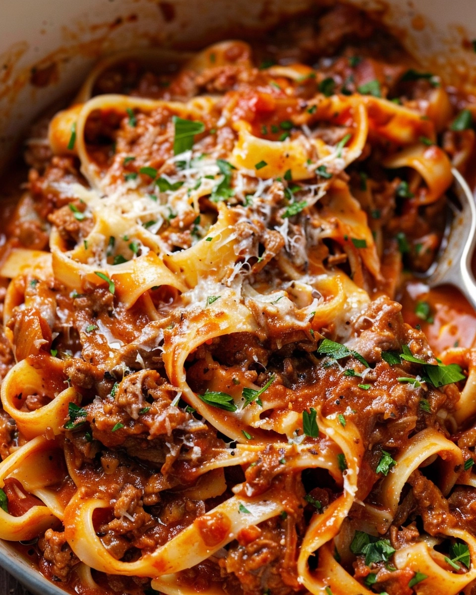 Slowly Braised Lamb Ragu Recipe - Recipe Image