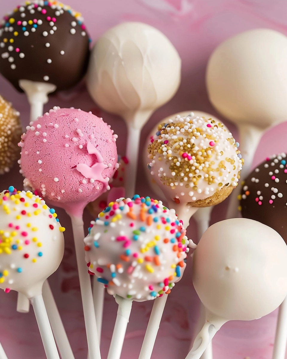 Healthy Cake Pops Recipe