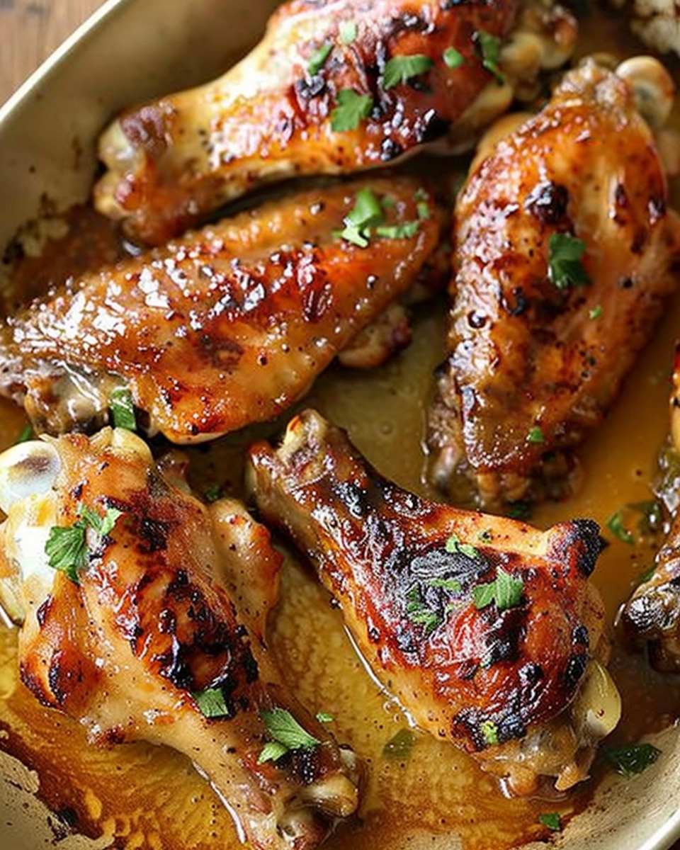 Easy Baked Turkey Wings Recipe - Recipe Image