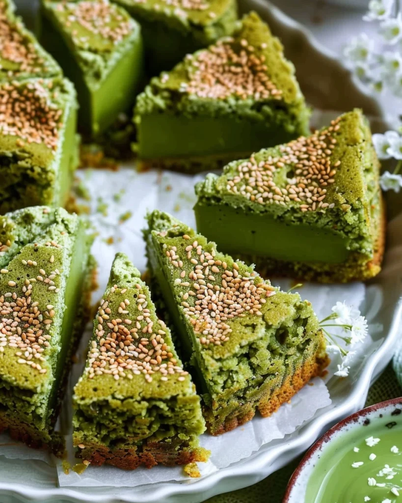 Matcha Mochi Cake Recipe