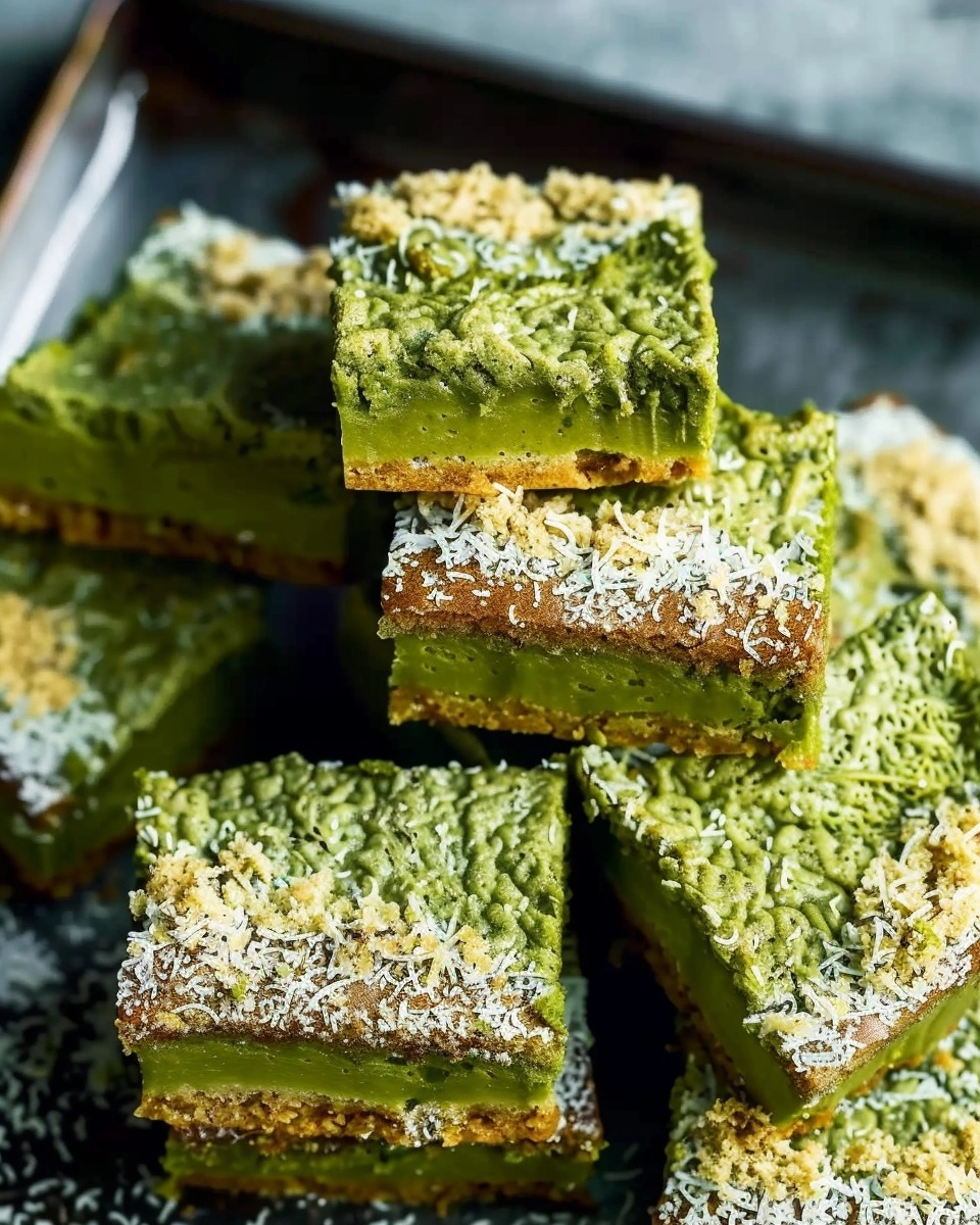 Matcha Mochi Cake Recipe - Recipe Image